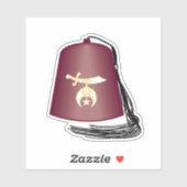 Kreukstoffen Sticker (Vel)