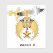 Kreukstoffen Sticker (Vel)