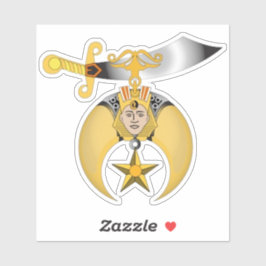 Kreukstoffen Sticker