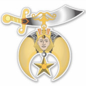 Kreukstoffen Sticker (Voorkant)