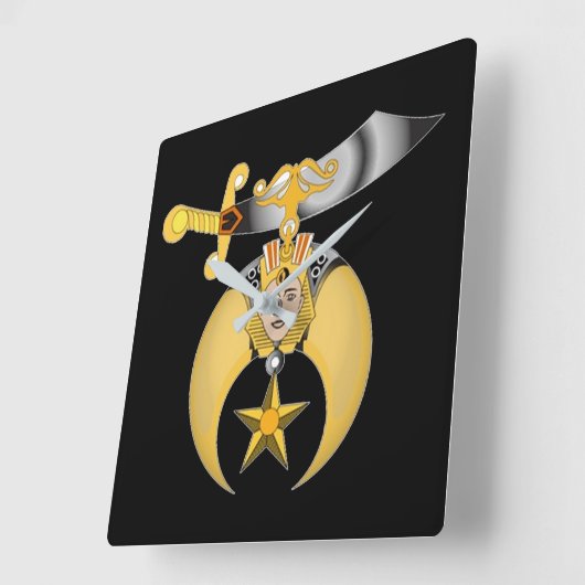 Kreukstoffen Vierkante Klok (Hoek)