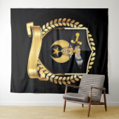 Kreukstoffen Wandkleed (In Situ (horizontaal))