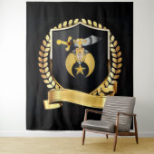 Kreukstoffen Wandkleed (In situ)