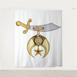 Kreukstoffen Wandkleed