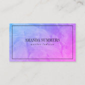 Kreukstructuur Visitekaartje (Voorkant)