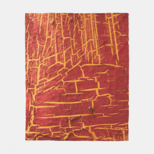 Kreukverf op een bord van staal, abstract, ag fleece deken