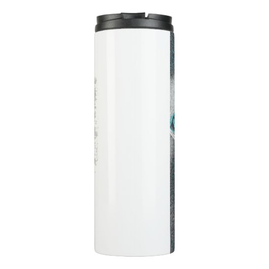 Kreukvrij Draag thermische trommel Thermosbeker (Achterkant)