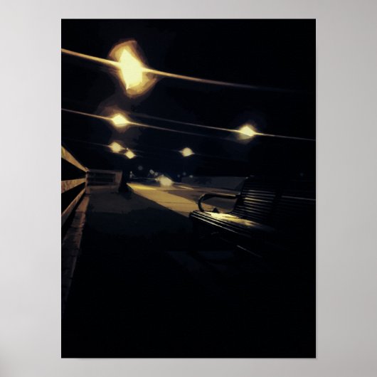 Kreukvrij in de nacht poster (Voorkant)