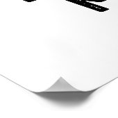 Kreukvrij met knuppels poster (Hoek)