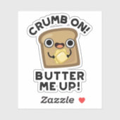 Kreukvrij met knuppels sticker (Vel)