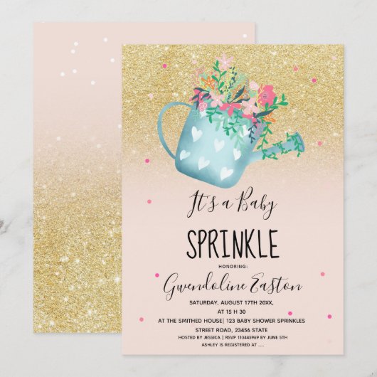 Kreukwater kan baby ontspringen kaart (Voorkant / Achterkant)