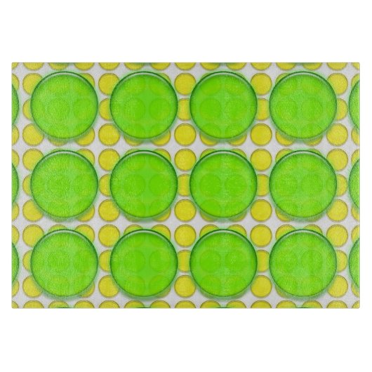 Kreukwerk - Lemon en Limoen Snijplank (Voorkant)