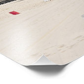 Kreukwiel op hoogte foto afdruk (Hoek)