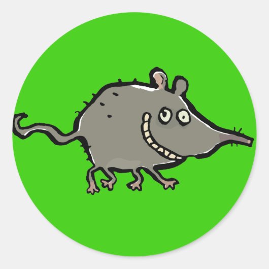 kreupel ronde sticker (Voorkant)