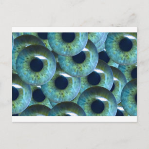 kreupele oogballen briefkaart