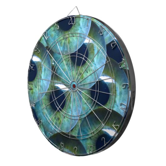 kreupele oogballen dartbord (Voorkant Rechts)