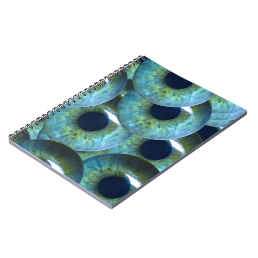 kreupele oogballen notitieboek (Linkerzijde)