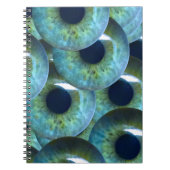 kreupele oogballen notitieboek (Voorkant)