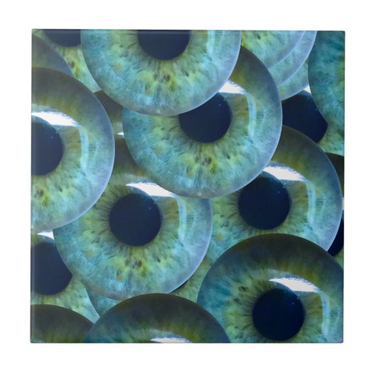 kreupele oogballen tegeltje (Voorkant)