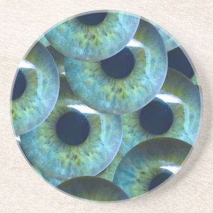 kreupele oogballen zandsteen onderzetter