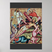 Kreuzannagelung door Meister Bertram von Minden (B Poster (Voorkant)