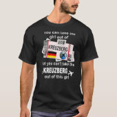 Kreuzberg Boarding Pass - Kreuzberg Girl - Kreuzbe T-shirt (Voorkant)
