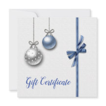 Kreuzend Elegant kerstcadeaubon