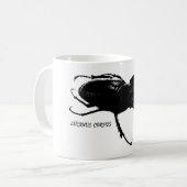 Kreuzenkever Lucanus cervus dierontwerp Koffiemok (Voorkant links)