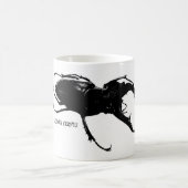 Kreuzenkever Lucanus cervus dierontwerp Koffiemok (Center)