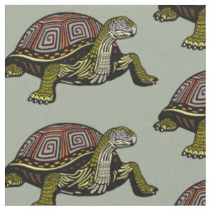 Kreuzenschildpad Stof