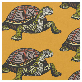 Kreuzenschildpad Stof