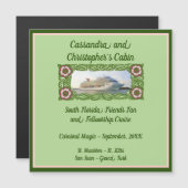 Kreuzenschip Lijst Stateroom deur markeerteken 2 (Voorkant / Achterkant)