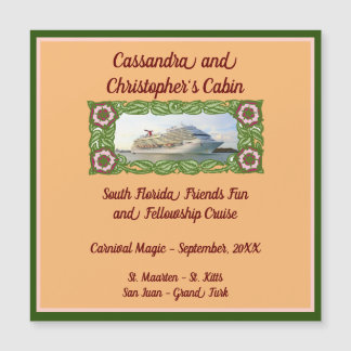 Kreuzenschip Lijst Stateroom deur markeerteken 3