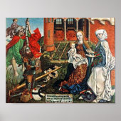 Kreuzritter vor Christkind Poster (Voorkant)