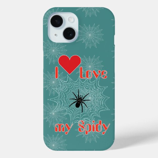 Kreuzspinne im Netz Apple iPhone Hüllen Case-Mate iPhone Case (Achterkant)
