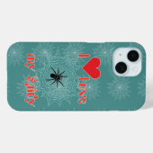 Kreuzspinne im Netz Apple iPhone Hüllen Case-Mate iPhone Case (Achterkant (horizontaal))