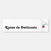 Krewe de Petticoats Bumpersticker (Voorkant)