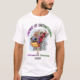Krewe of Swingtown Astroworld 2005 T-shirt