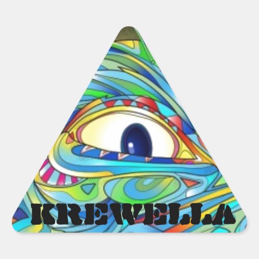 Krewella Illuminati sticker pack (Voorkant)
