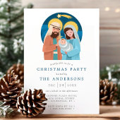 Kribbe Geboorte Christelijk Kerstfeest Kaart