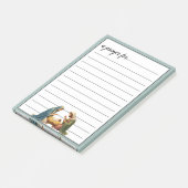 Kribbe Oorlogs Kamer Gebed Post-it® Notes (Schuin)