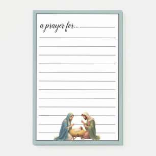 Kribbe Oorlogs Kamer Gebed Post-it® Notes