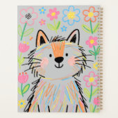 Kribbelkat Planner Grijs (Achterkant)