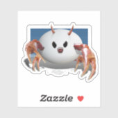 Kribbige Ei Sticker (Vel)