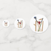 Krickethelm, vleermuizen en knollen, confetti (Voorkanten)