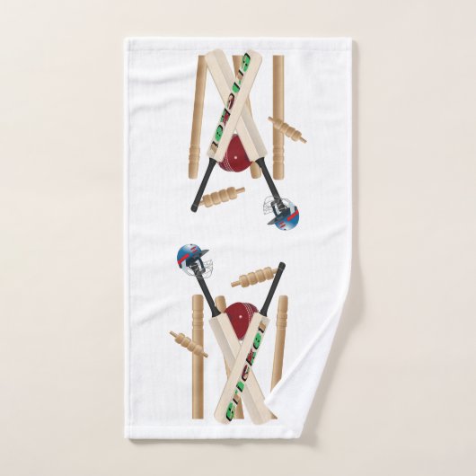 Krickettickets en kogellager, keukenstel voor thea bad handdoek (Handdoek)