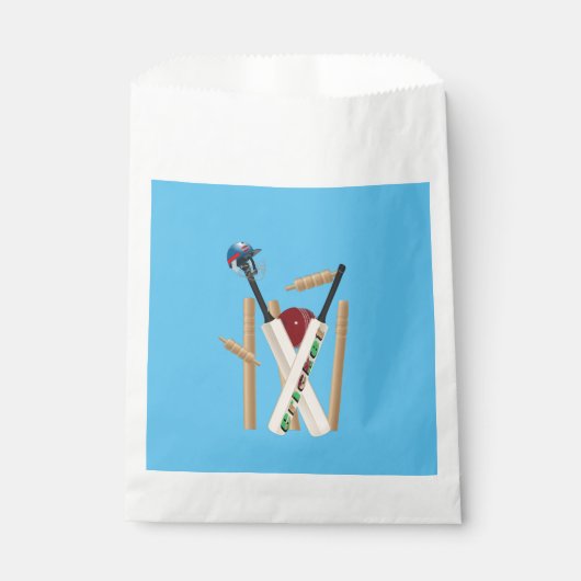 Krickettickets, helm, vleermuizen en kogelvrije ve bedankzakje (Voorkant)