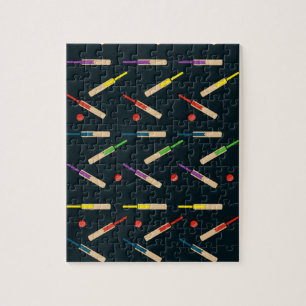 Kricketvlekken en zogenaamde Amerikaanse ballen Pu Legpuzzel