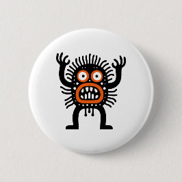 kriebelen ronde button 5,7 cm