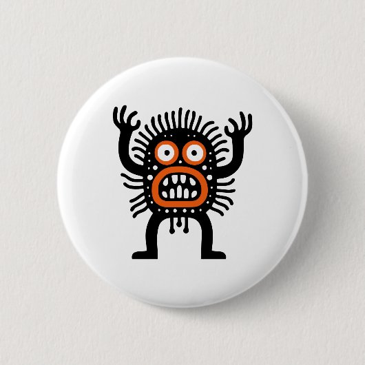 kriebelen ronde button 5,7 cm (Voorkant)